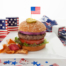 Grilled Hamburgers with Fireworks Coleslaw