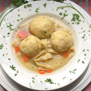 Nanny Fela’s Chicken Soup With Matzoh Balls