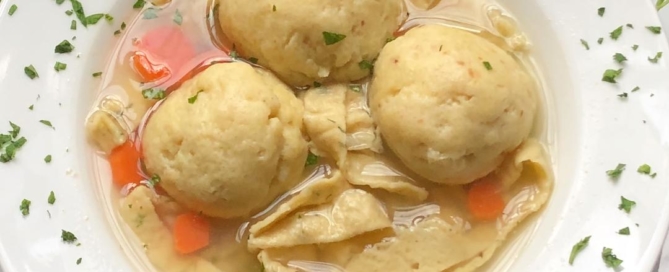 Nanny Fela’s Chicken Soup With Matzoh Balls
