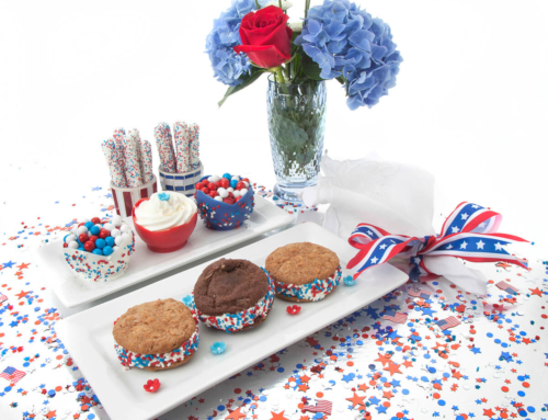 Red White and Blue Balloon Cups