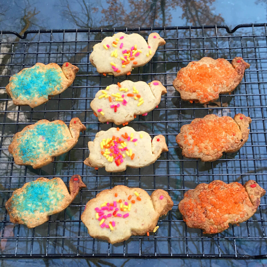 Turkey Sugar Cookies
