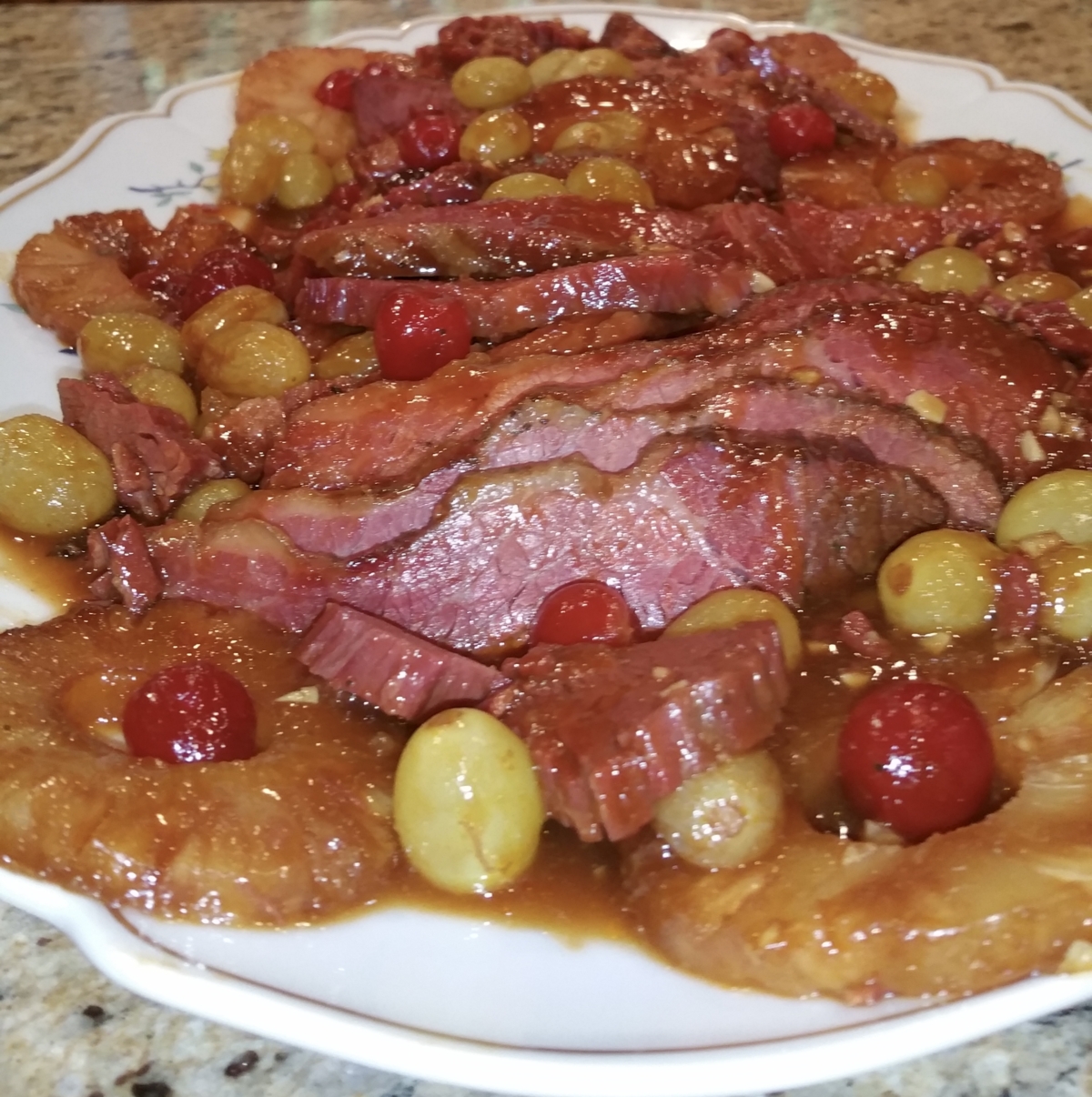 Passover Pineapple and Honey Glazed Corned Beef Leave it to Bubbe