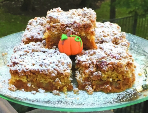 Parve Pumpkin Streusel Squares